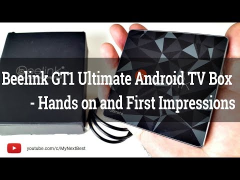 Beelink GT1 Ultimate Android TV Box  || Hands on and First Impressions
