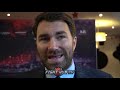 EDDIE HEARN - JOSHUA BEATS FURY EVERYDAY OF THE WEEK AND WOULD DEMOLISH WILDER!