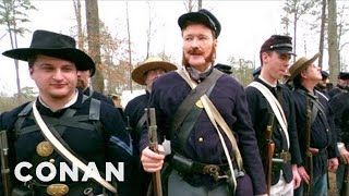 Conan Becomes A Civil War Reenactor - CONAN on TBS