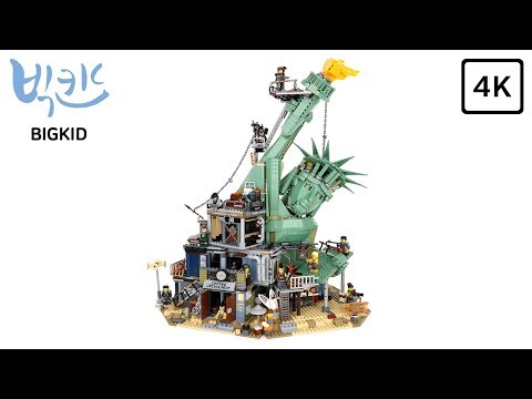 LEGO Movie 2 70840 Welcome to Apocalypseburg! - Lego Speed Build 4K