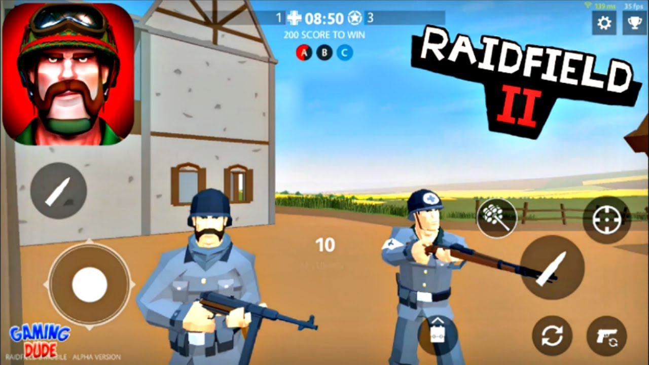 Raidfield 2 : Alpha Version - Gameplay Walkthrough Part 1 | (iOS, Android)