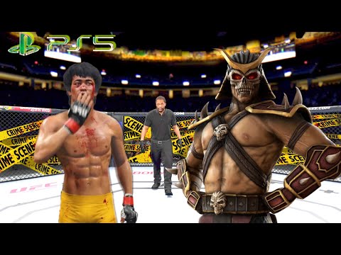 UFC4 Bruce Lee vs. Shao Kahn EA Sports UFC 4