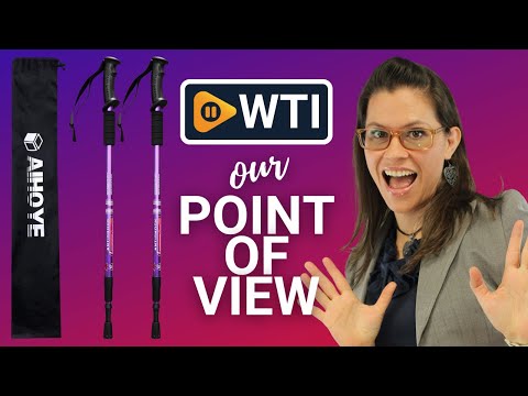 Aihoye Hiking Trekking Poles - WTI product video review