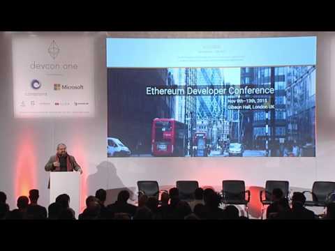 DEVCON1: Dangerous Old Men: Cypherpunk's Failure, Ethereum's Success - Vinay Gupta feat. Imogen Heap