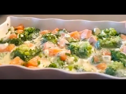 Quiche au saumon frais sans pâte