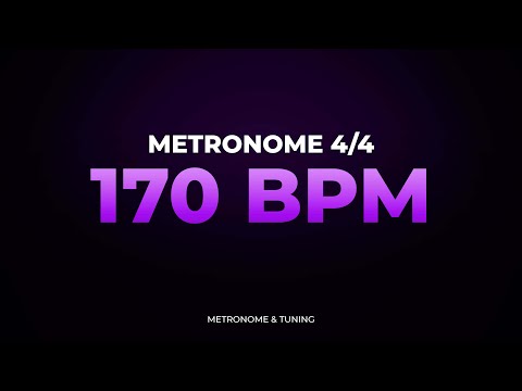 Metronome - 170 BPM 4/4 (Beats per minute)