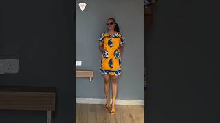 🆕 Swahili Khanga Shift Dress #zamakalefashion #fashion #afrifashion #africanclothing #wedding
