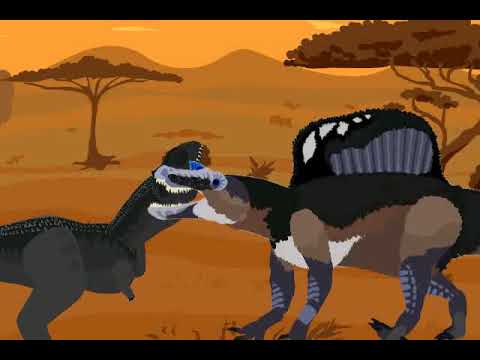 majungasaurus vs spinosaurus Remake