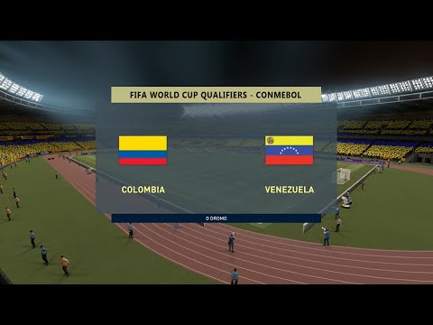 ⚽ Colombia vs Venezuela ⚽ | FIFA World Cup Qualifiers - CONMEBOL (09/10/2020) | Fifa 21