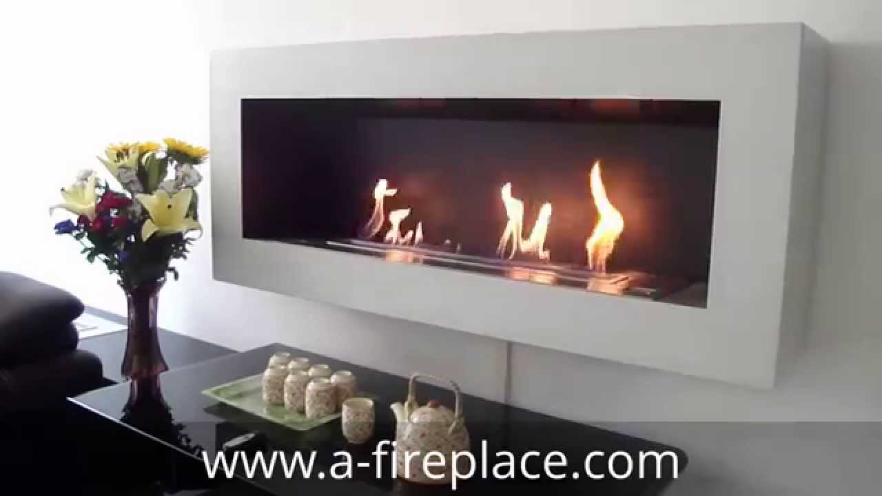 Cheminée Ethanol AFIRE la Magie d'une Bio Cheminée Design Télécommandée