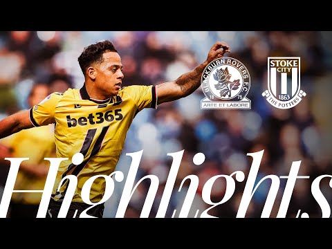 Potters denied by late leveller in Lancashire | Blackburn Rovers 1-1 Stoke City | Highlights