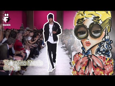 Valentino Men's Spring Summer 2019   Paris Fashion Week