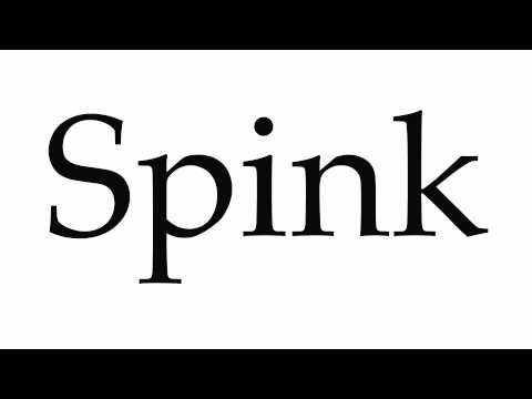 How to Pronounce Spink