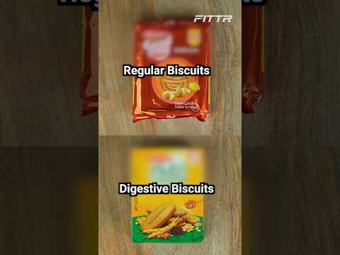 Regular biscuits Vs Digestive biscuits: which one is better? #fitness #health #food