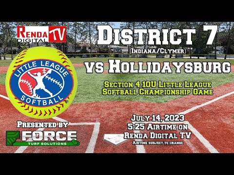 Section 4 10U Little League Softball Championship (7-14-23)