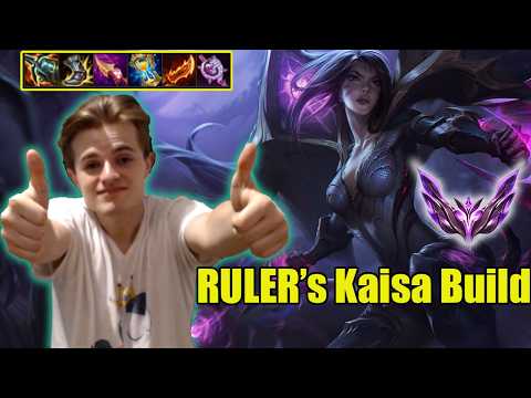 So I tried Ruler's Kaisa build, and I inherited his skills along with it | Master ADC SoloQ Gameplay