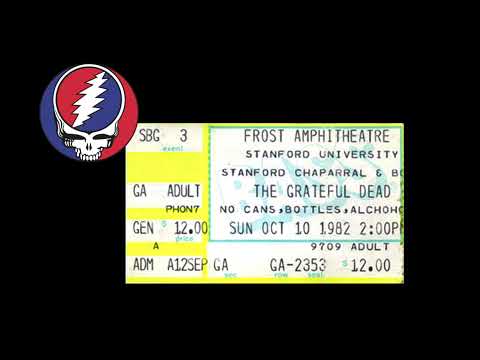 Grateful Dead 1982-10-10 Frost Amp Palo Alto Full Concert SBD (recent soundboard upgrade) Day 2