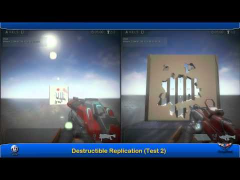 UE4 - Destructible Replication (Test #2)