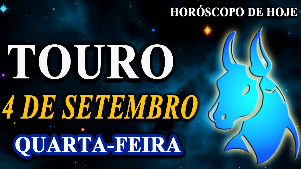💌𝐔𝐦𝐚 𝐧𝐨𝐭í𝐜𝐢𝐚 𝐜𝐡𝐞𝐠𝐚 𝐞 𝐭𝐞 𝐝𝐞𝐢𝐱𝐚 𝐦𝐮𝐢𝐭𝐨 𝐟𝐞𝐥𝐢𝐳🤩Touro ♉ 4 de Setembro 2024| Horóscopo de hoje