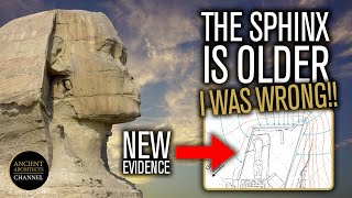 I Was Wrong! The Sphinx Erosion DOES Pre-Date the Pyramids - NEW EVIDENCE