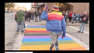 Rainbow crosswalks honor Milwaukee’s LGBTQ community