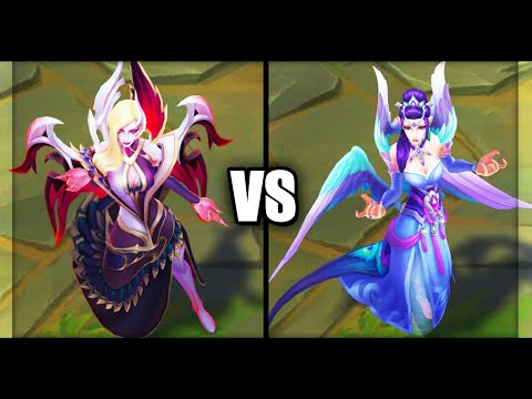 Coven Morgana vs Majestic Empress Morgana Legendary vs Epic Skins Comparison (League of Legends)