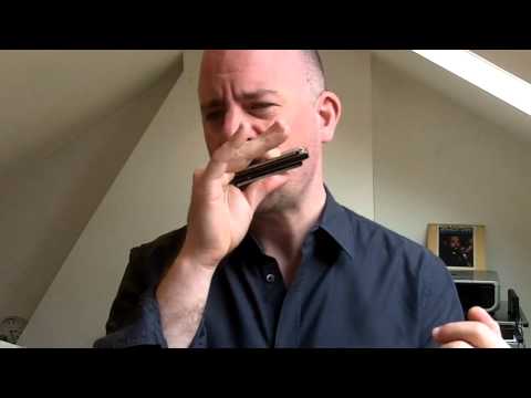 Harmonica Tongue Blocking (LESSON 17) - Low Register Phrases Part 3