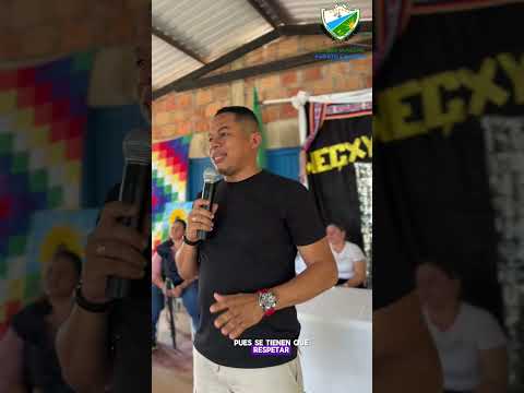 🤝 Acompañamos el acto de posesión de las autoridades indígenas.