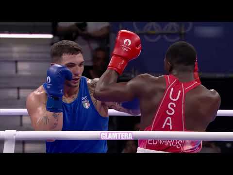 Joshua Edwards (USA) vs Diego Lenzi (ITA) | 2024 Olympics | HIGHLIGHTS