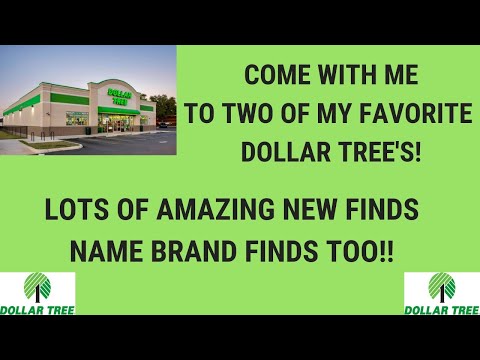 WHATS NEW AT DOLLAR TREE 🌳 COME WITH ME TO DOLLAR TREE~2 STORES LOTS OF NEW FINDS!!😍 Video