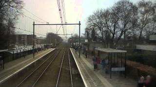 preview picture of video '[cabinerit] A train driver's view: Roosendaal - Breda, 11-Mar-2014'