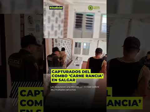 Capturados del combo ‘Carne Rancia’ en Salgar 🚫