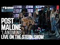 Post Malone “Landmine” Live on the Stern Show