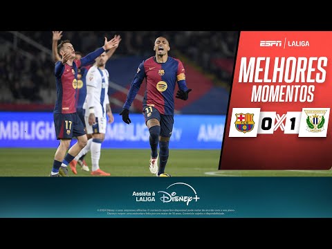 Gols e lances de Barcelona x Leganes