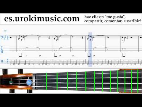 Tutorial de Violonchelo Mission Impossible - Theme Clases Notas Parte#2 um-i927
