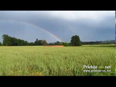 Mavrica nad Ljutomerom