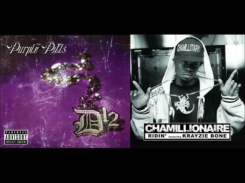 D12 feat. Eminem VS Chamillionaire feat. Krayzie Bone - Ridin' Pills Mashup HD