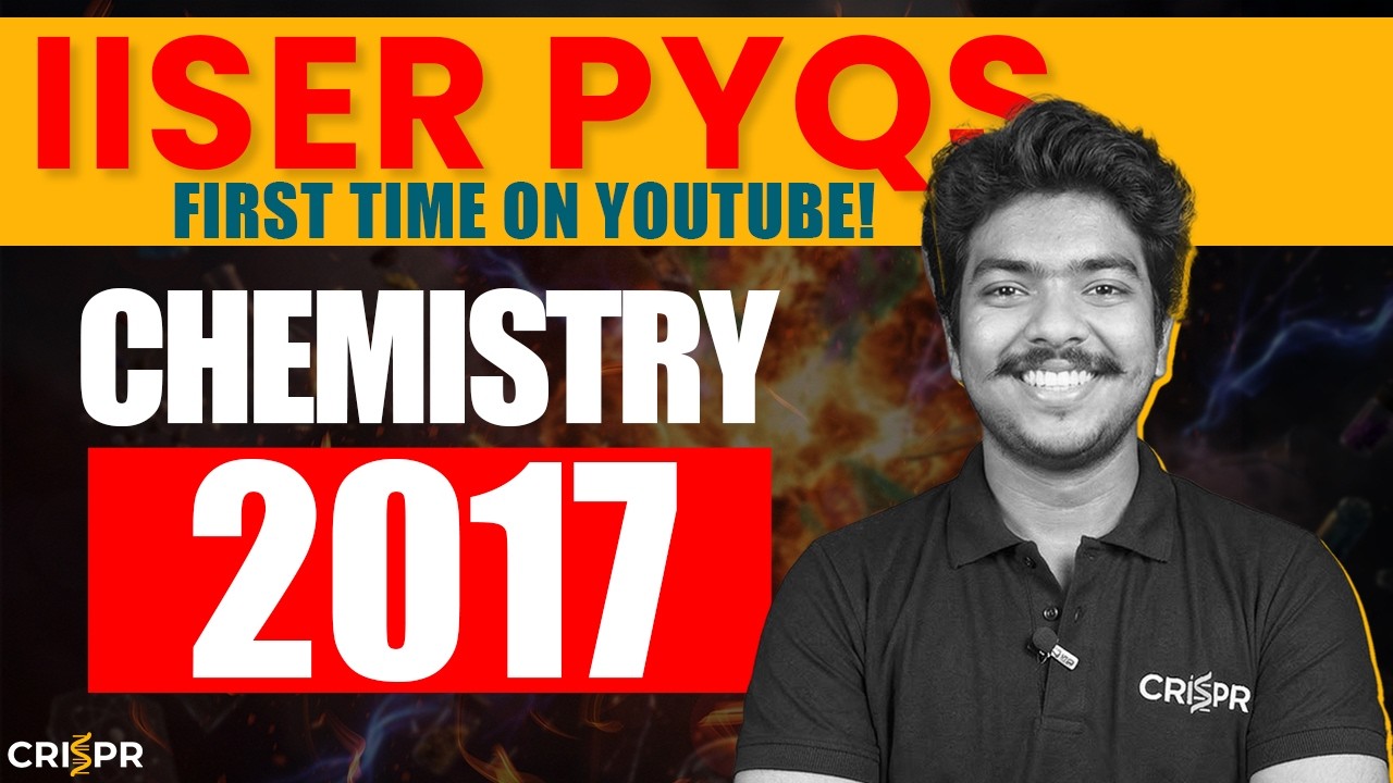 IAT 2017 Chemistry PYQ Solutions Video
