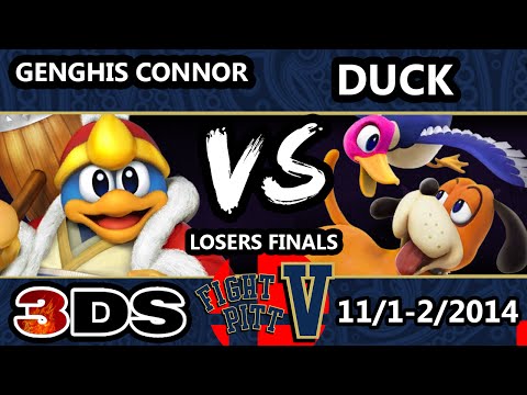 Fight Pitt V - Duck (King Dedede) Vs. Genghis Connor (Duck Hunt) - Losers Finals