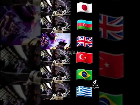 zawarudo different language🤔