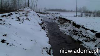 preview picture of video 'Budowa zbiornika Niewiadoma - stan na dzień 12.12.2010 - niewiadoma.pl'