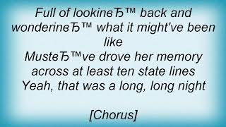 Gary Allan - Tough Goodbye Lyrics