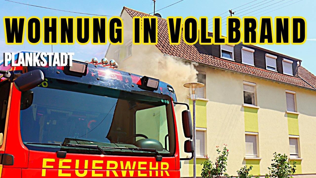 Wohnungsbrand: Feuerwehr verhindert Schlimmeres