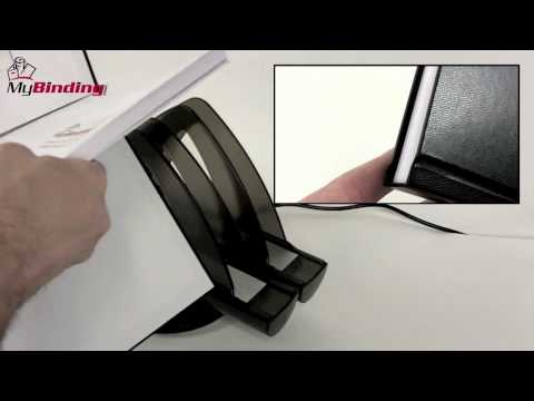 Part of a video titled How To Use A Thermal Binder - YouTube