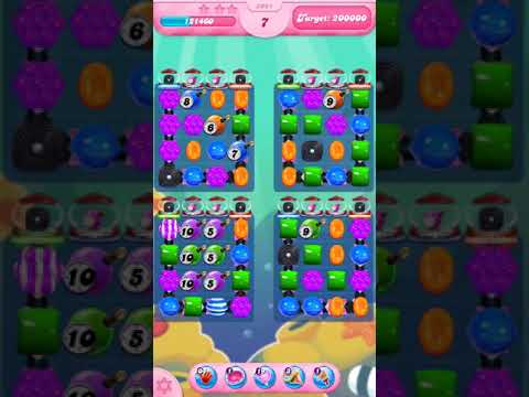 Candy Crush Saga Level 2091 - No Boosters