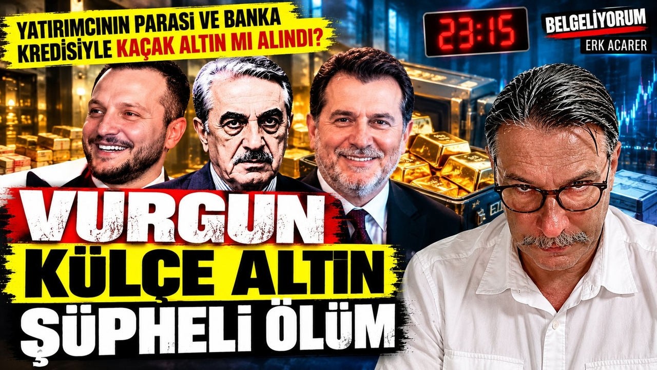 VURGUN-KÜLÇE ALTIN-ŞÜPHELİ ÖLÜM #vurgun #altın #yazıcı #atillataş #sezentaş