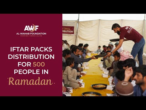 Ramadan Iftar Distribution 2024 in Karachi | Feeding 500 People | Al-Wahab Foundation