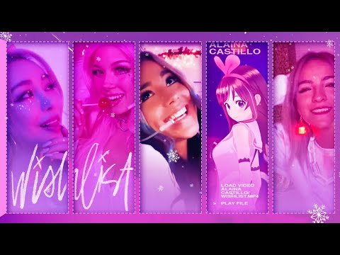 Alaina Castillo - wishlist (Official Video) 🎄