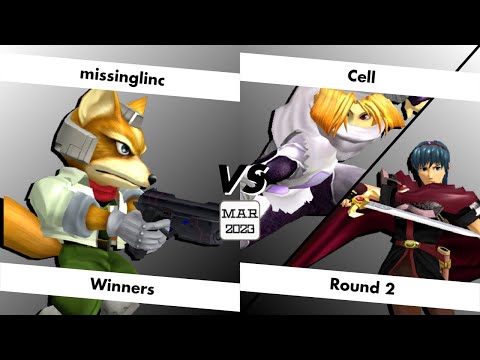 missinglinc (Fox) vs. Cell (Sheik, Marth) - Winners Rd 2 - Flatty March 2023