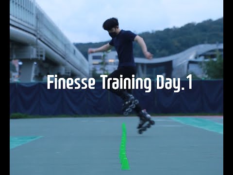 Training Resumes! 1st day of Training "Finesse" | Inline Skate | Slalom